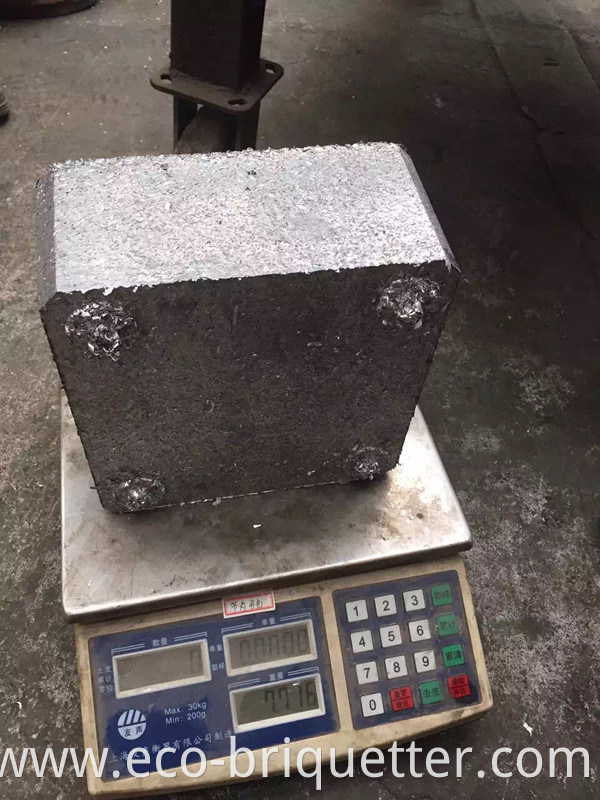 Y83L-500 Aluminum Sheet Briquette Machine with Square Block